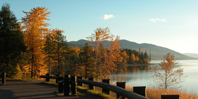 McDonald Lake in Glacier Park